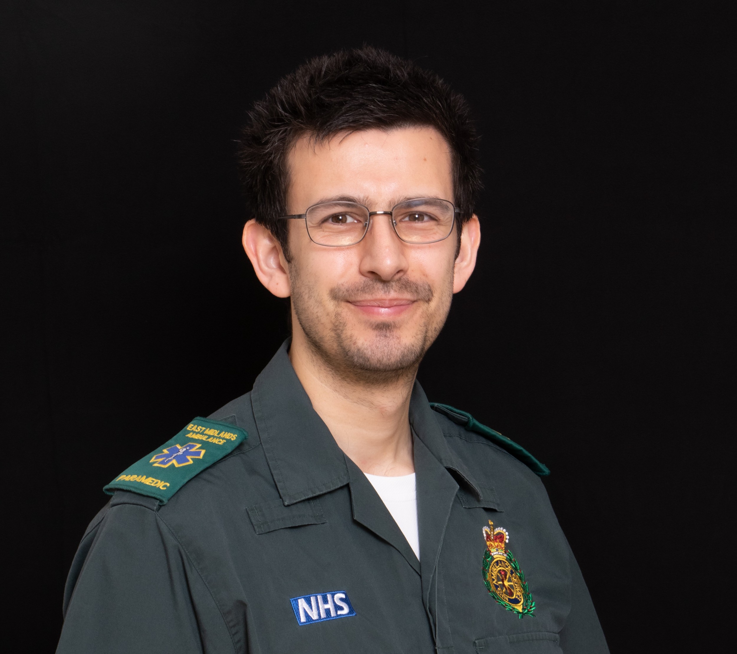 Greg Whitley in his green uniform