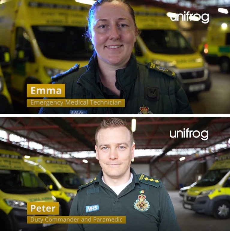 emma and peter stills from the video